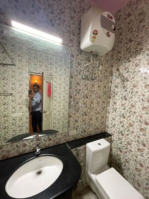 Bathroom in 4 BHK Villa at Unitech Deerwood Chase, Nirvana Country – for Rent