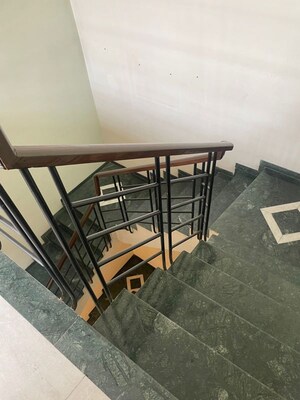 Staircase in 4 BHK Villa at Unitech Deerwood Chase, Nirvana Country – for Rent