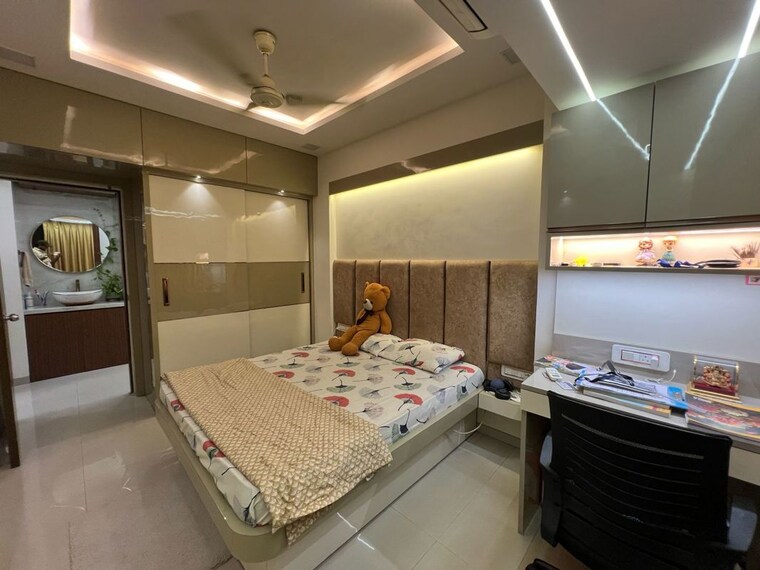 Bedroom, chaurang-chs 2 Bedroom 1240 Sq.Ft. Apartment In Sanpada Navi Mumbai 10503677