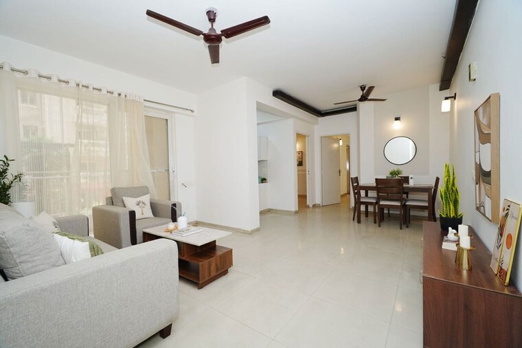 Living Room, sam-palm-olympia-phase-ii 3 Bedroom 1335 Sq.Ft. Apartment In Sector 16c Greater Noida Greater Noida 10503702