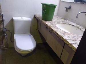 Bathroom in 2 BHK Apartment at Mhada Colony, Andheri West – for Rent