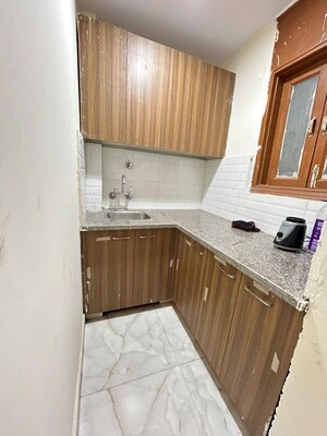 Kitchen in 1 RK Apartment at Sainik Farm – for Rent