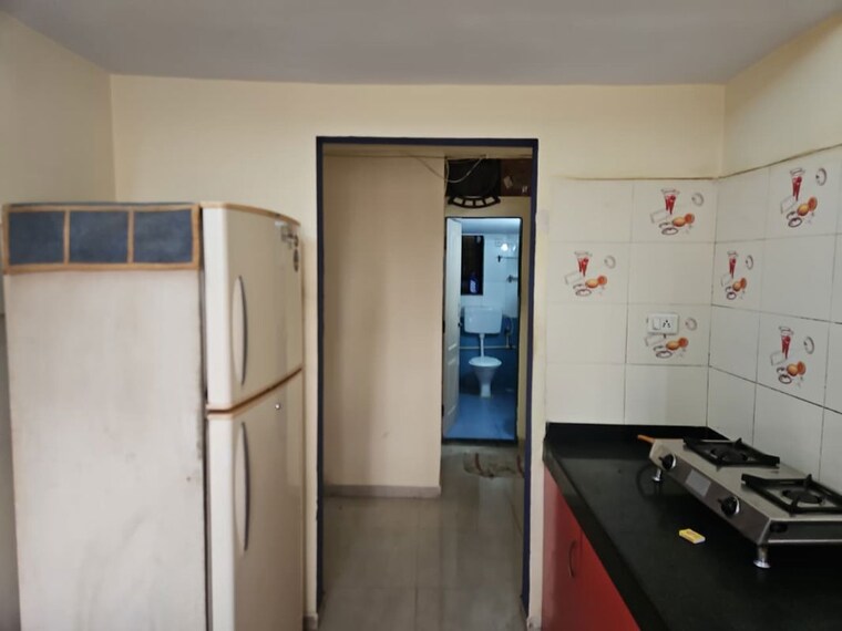 Kitchen, crystal-tower 2 Bedroom 650 Sq.Ft. Apartment In Parel Mumbai 10503834
