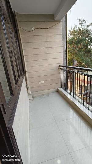 Balcony in 2 BHK Apartment at Vasant Kunj – for Rent