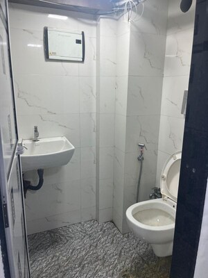 Bathroom in  Office Space at Cbd Belapur Sector 11 – for Rent