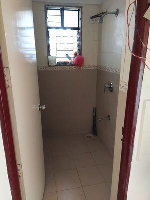 Bathroom in 1 BHK Apartment at Magarpatta City Heliconia, Hadapsar – for Rent