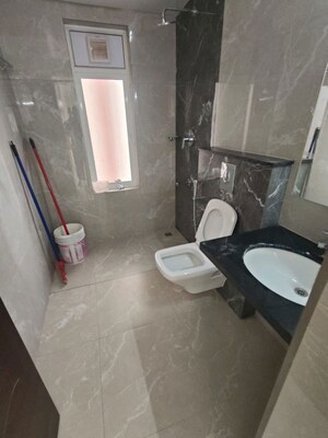 Bathroom in 3 BHK Apartment at Aparna Zenon, Puppalaguda – for Rent