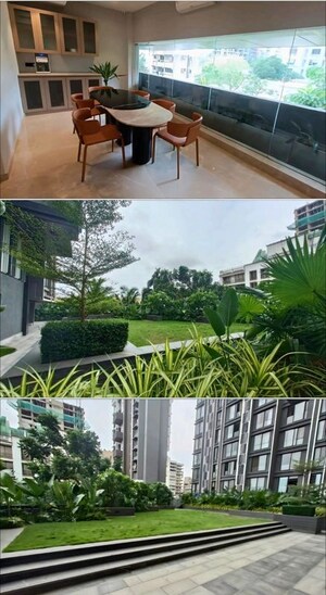 Balcony in 5 BHK Apartment at S Raheja New Light, Khar West – for Rent