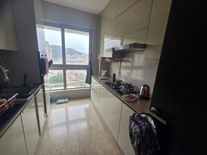Kitchen in 2 BHK Apartment at Hiranandani Atlantis, Powai – for Rent