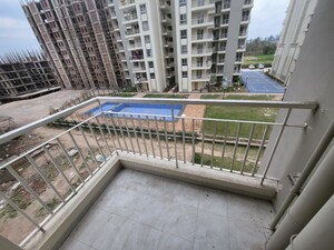 Balcony in 2 BHK Apartment at Sushma Joynest ZRK, Ghazipur – for Rent