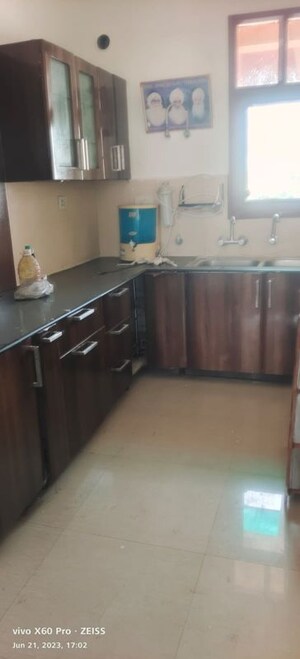 Kitchen in 3 BHK Apartment at Patiala Road – for Rent