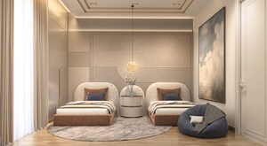 Bedroom in 3 BHK Apartment at Singhpura – for Sale