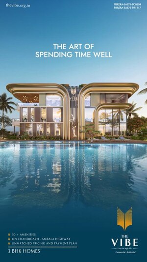 3 BHK Apartment – Exterior View View at Singhpura - for Sale