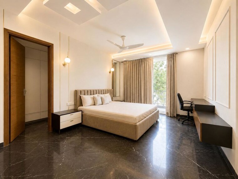 Living Room, greater kailash 3 Bedroom 2200 Sq.Ft. Apartment In Greater Kailash Delhi 10503978