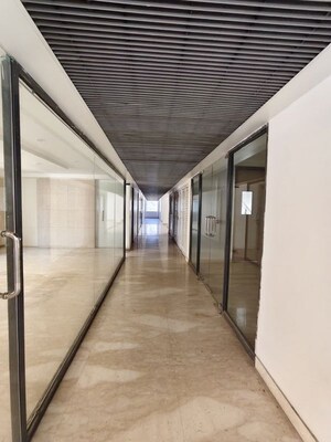 Building Lobby in 3 BHK Apartment at Greater Kailash – for Rent
