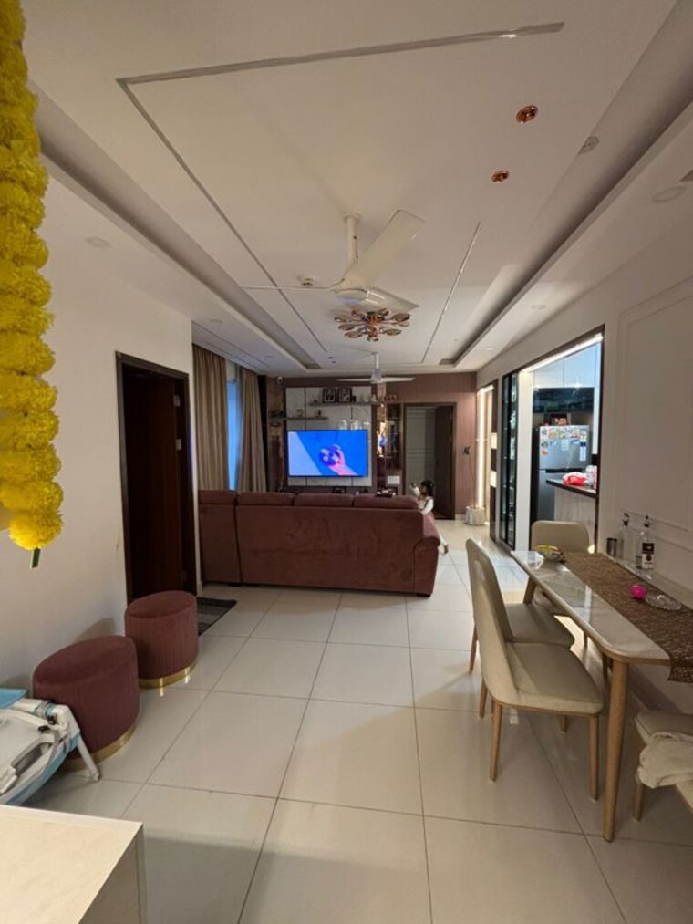 Living Room, brigade-cornerstone-utopia-tranquil-block 3 Bedroom 1507 Sq.Ft. Apartment In Varthur Bangalore 10504012