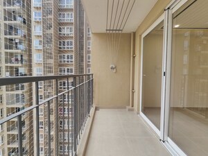Balcony in  Apartment at Bhartiya City Nikoo Homes II, Thanisandra Main Road – for Rent