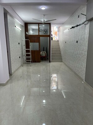 Bathroom in 3 BHK Apartment at Malviya Nagar – for Rent