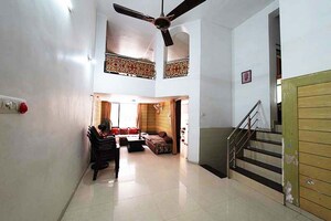 Living Room in 4 BHK Apartment at Maninagar – for Sale