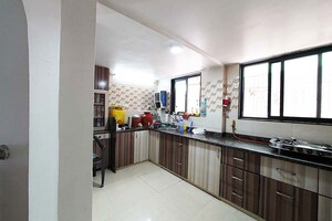 Kitchen in 4 BHK Apartment at Maninagar – for Sale