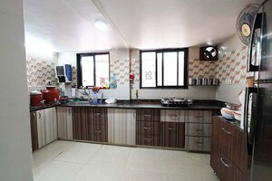 Kitchen in 4 BHK Apartment at Maninagar – for Sale