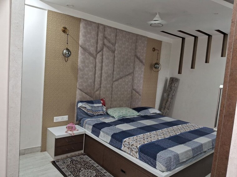 Bedroom, morabadi 3 Bedroom 1300 Sq.Ft. Apartment In Morabadi Ranchi 10504131
