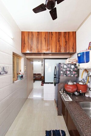 Kitchen in 3 BHK Apartment at Maninagar – for Sale