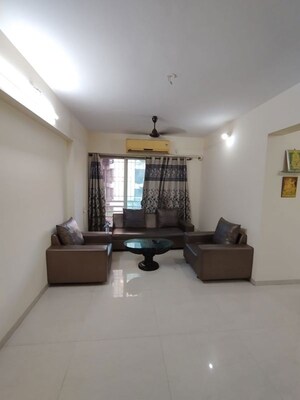 Living Room in 2 BHK Apartment at RDC Pinewood, Thane West – for Rent