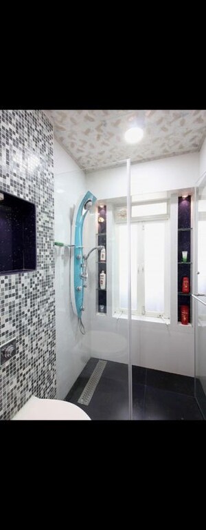 Bathroom in 4 BHK Apartment at Evershine Cosmic, Andheri West – for Rent