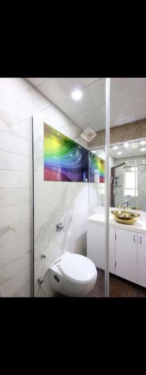 Bathroom in 4 BHK Apartment at Evershine Cosmic, Andheri West – for Rent