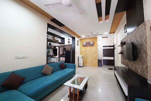 Living Room in 3 BHK Apartment at Nikol – for Sale