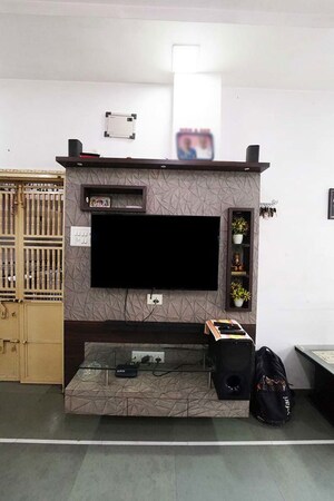 Living Room in 2 BHK Apartment at Ghatlodia – for Sale