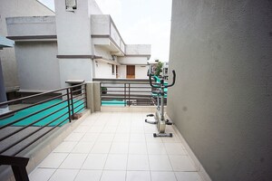 Staircase in 3 BHK Independent House at Ghodasar – for Sale