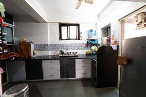 Kitchen in 3 BHK Apartment at Satellite – for Sale