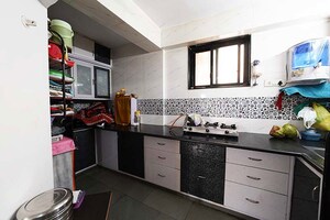 Kitchen in 3 BHK Apartment at Satellite – for Sale