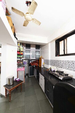 Kitchen in 3 BHK Apartment at Satellite – for Sale