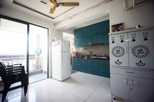 Kitchen in 3 BHK Apartment at South Bopal – for Sale