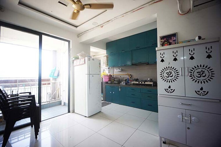 Kitchen, south bopal 3 Bedroom 1500 Sq.Ft. Apartment In South Bopal Ahmedabad 10504251