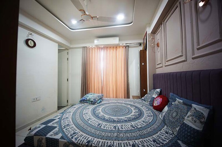 Bedroom, south bopal 3 Bedroom 1500 Sq.Ft. Apartment In South Bopal Ahmedabad 10504251