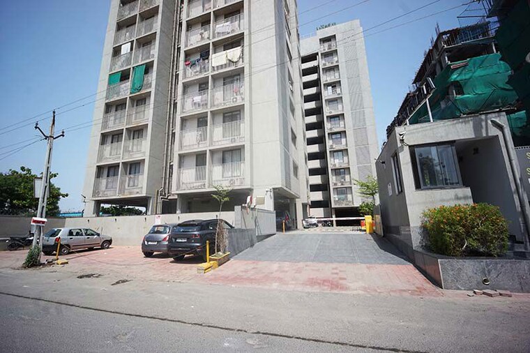 Exterior View, south bopal 3 Bedroom 1500 Sq.Ft. Apartment In South Bopal Ahmedabad 10504251