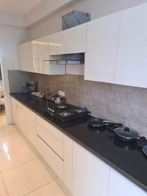 Kitchen in 3 BHK Builder Floor at Omaxe New Chandigarh, North Mullanpur – for Sale