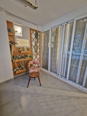 Balcony in 3 BHK Builder Floor at Aura Homes, Patiala Road – for Sale