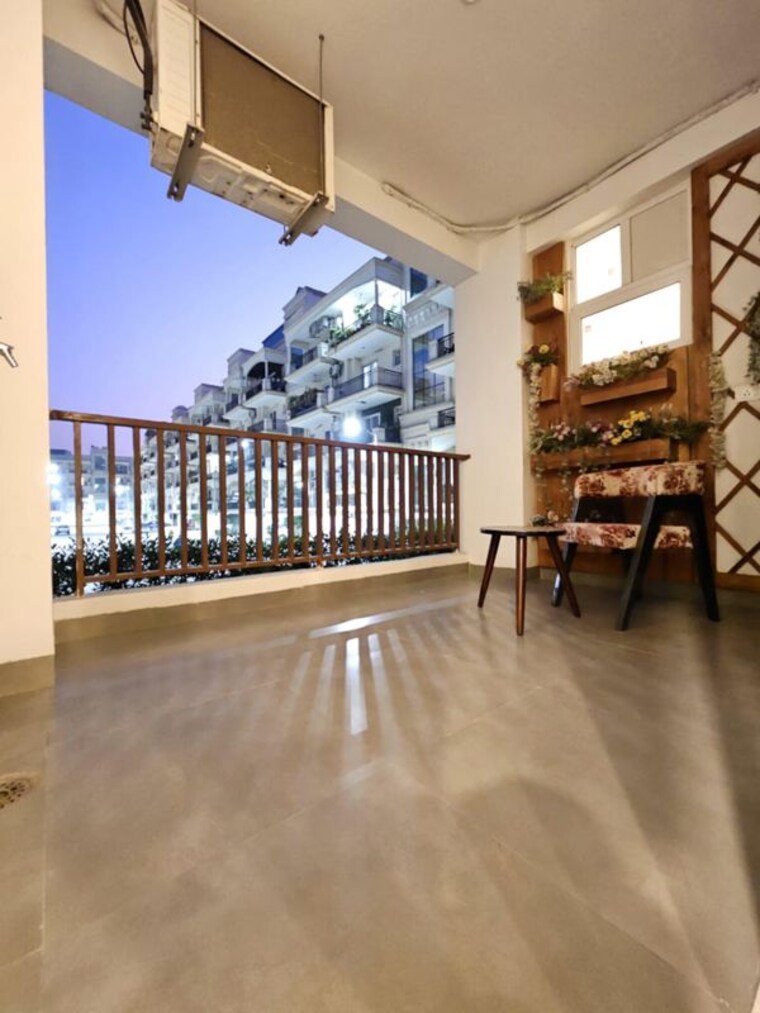 Balcony, aura-homes 3 Bedroom 2290 Sq.Ft. Builder Floor In Patiala Road Zirakpur 10504406
