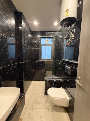 Kitchen in 1 BHK Builder Floor at Sushant Lok I – for Rent