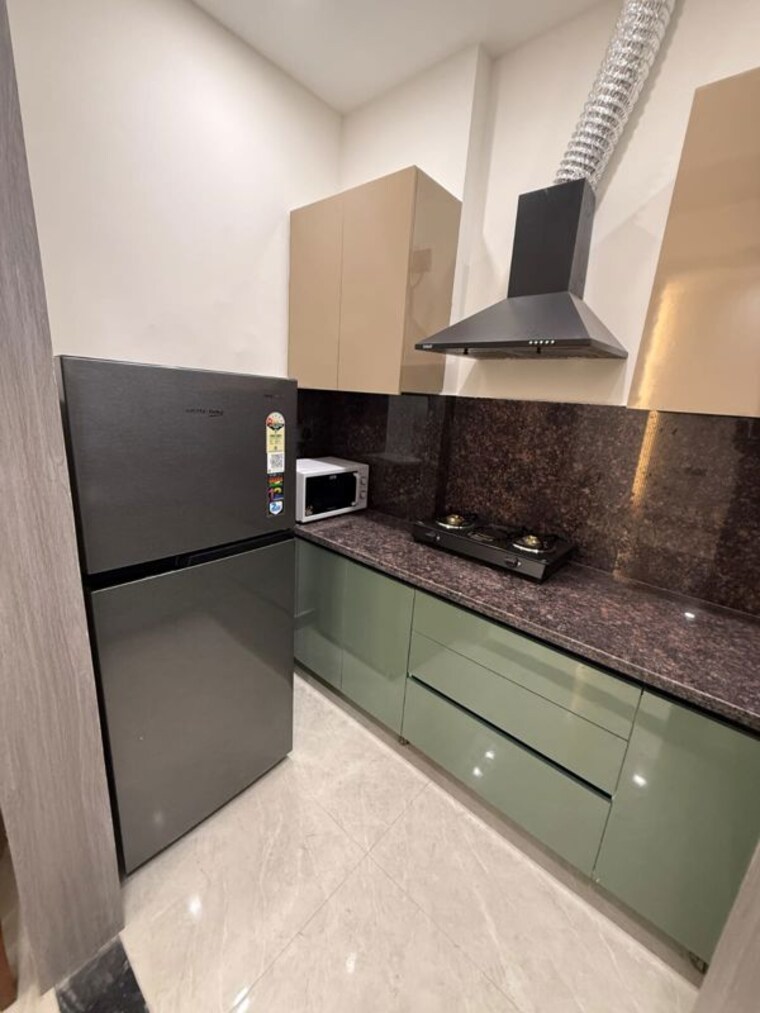 Kitchen, sushant lok i 1 Bedroom 650 Sq.Ft. Builder Floor In Sushant Lok I Gurgaon 10504414