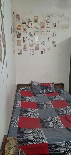 Bedroom in 1 BHK Builder Floor at Rohini Sector 6 – for Rent