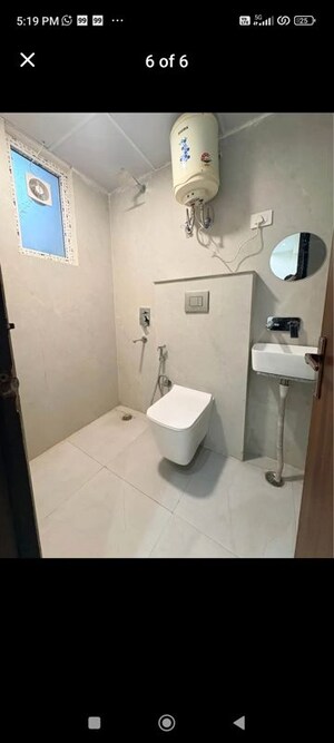 Bathroom in 2 BHK Builder Floor at Saket – for Rent