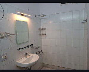Bathroom in 3 BHK Apartment at Uday Park – for Rent