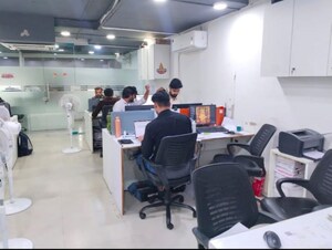 Team Area in  Office Space at Shivalik Shilp, Sanidhya – for Rent