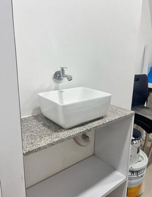 Bathroom in  Office Space at Shivalik Shilp, Sanidhya – for Rent